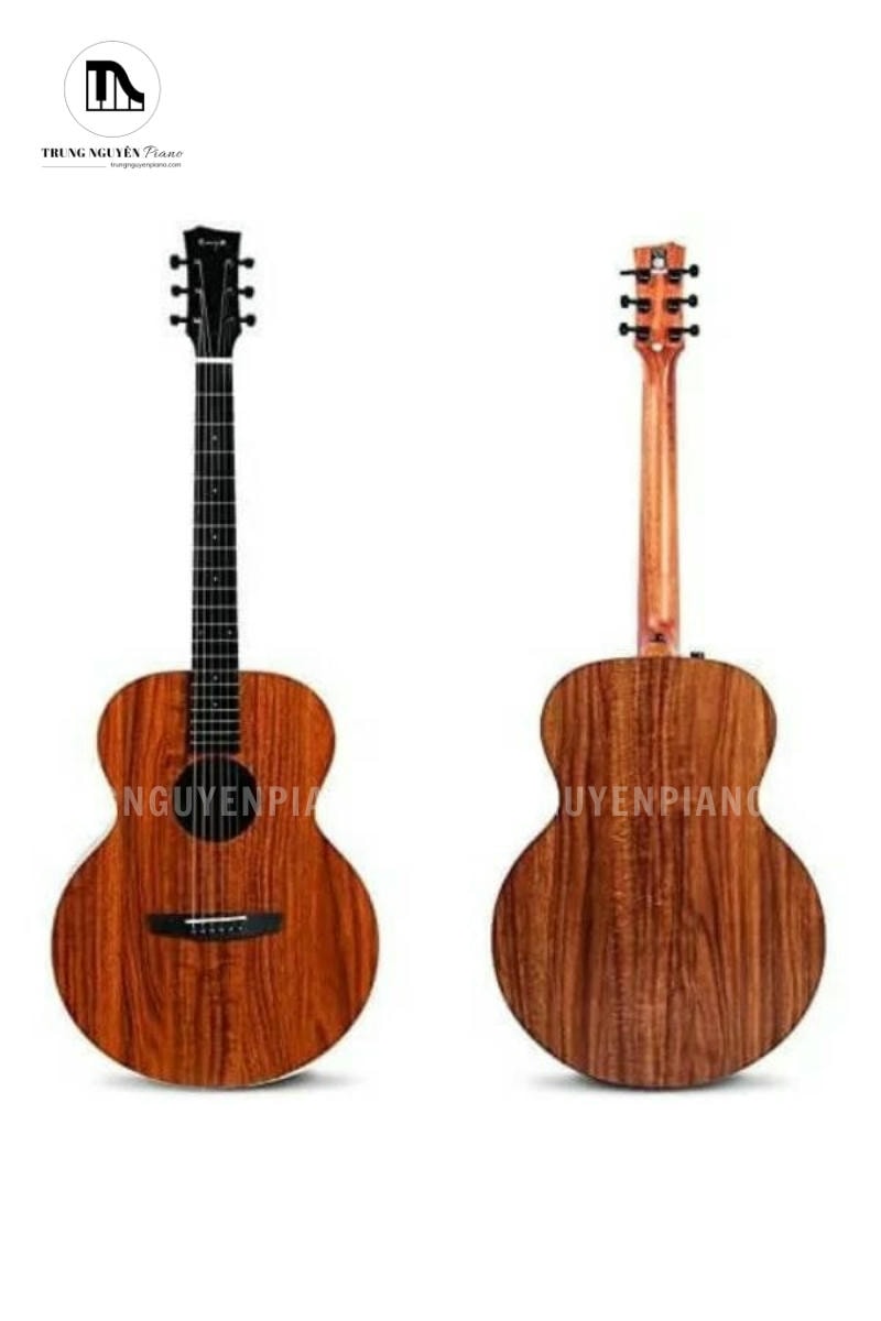 GUITAR ACOUSTIC ENYA EA-X1 7 Guitar Acoustic Enya EA-X1 có Cần đàn được làm từ gỗ Mahogany