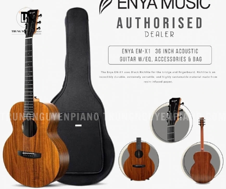 GUITAR ACOUSTIC ENYA EM-X1