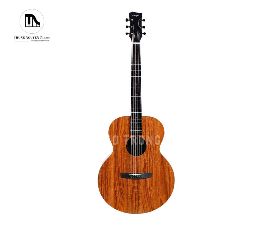 Mặt top lưng và hông được làm từ gỗ Koa HPL