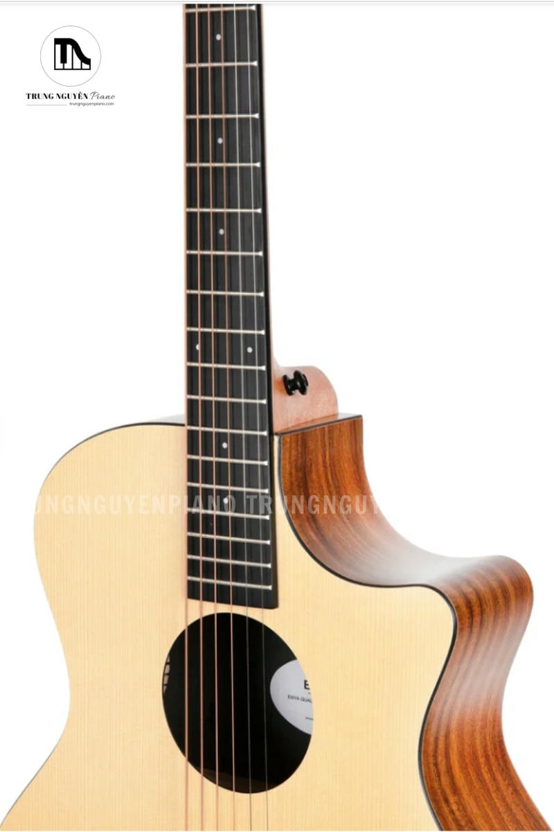 GUITAR ENYA EGA-X0 6 Đàn Guitar Enya EGA-X0 trang bị mặt phím và cầu ngựa đàn bằng chất liệu Richlite đen
