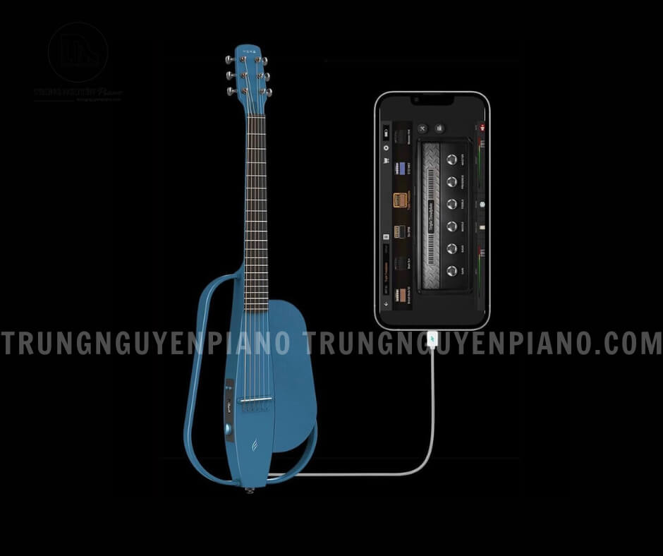 Đàn Guitar Enya NexG được làm hoàn toàn bằng sợi carbon siêu bền