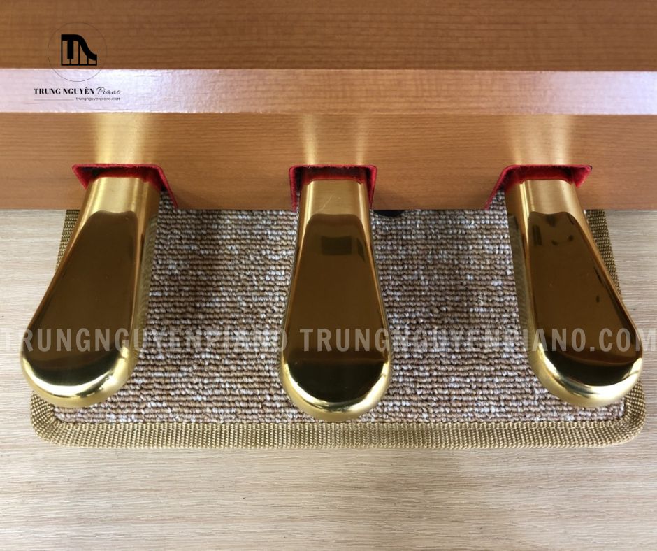 Piano điện Kawai CA63 6 Piano điện Kawai CA63 có ba loại bàn đạp lần lượt là Damper – Soft – Sostenuto