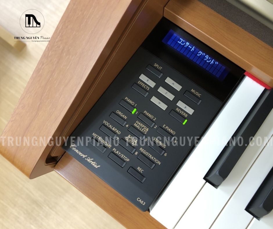 Piano điện Kawai CA63 4 Các nút điều khiển của Piano điện Kawai CA63