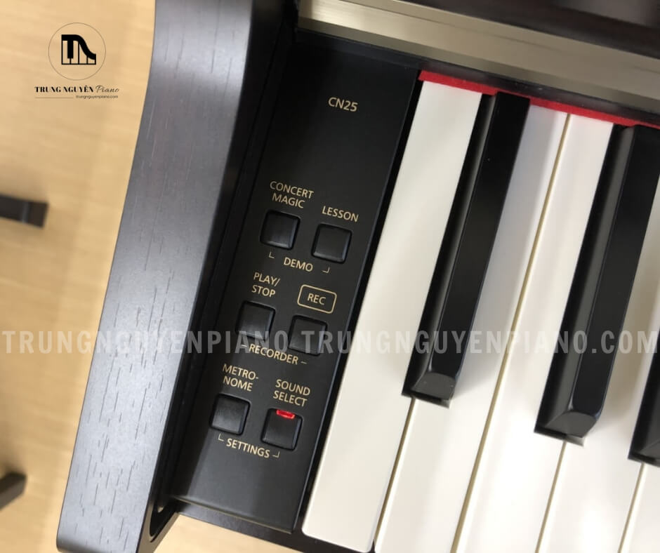 Piano Điện Kawai CN25 5 Các nút điều khiển của Piano Điện Kawai CN25