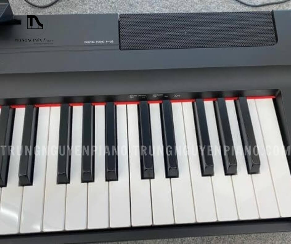 Piano Điện Yamaha P125 3 Các cảm biến của Piano Điện Yamaha P125 được đánh giá là khá tốt
