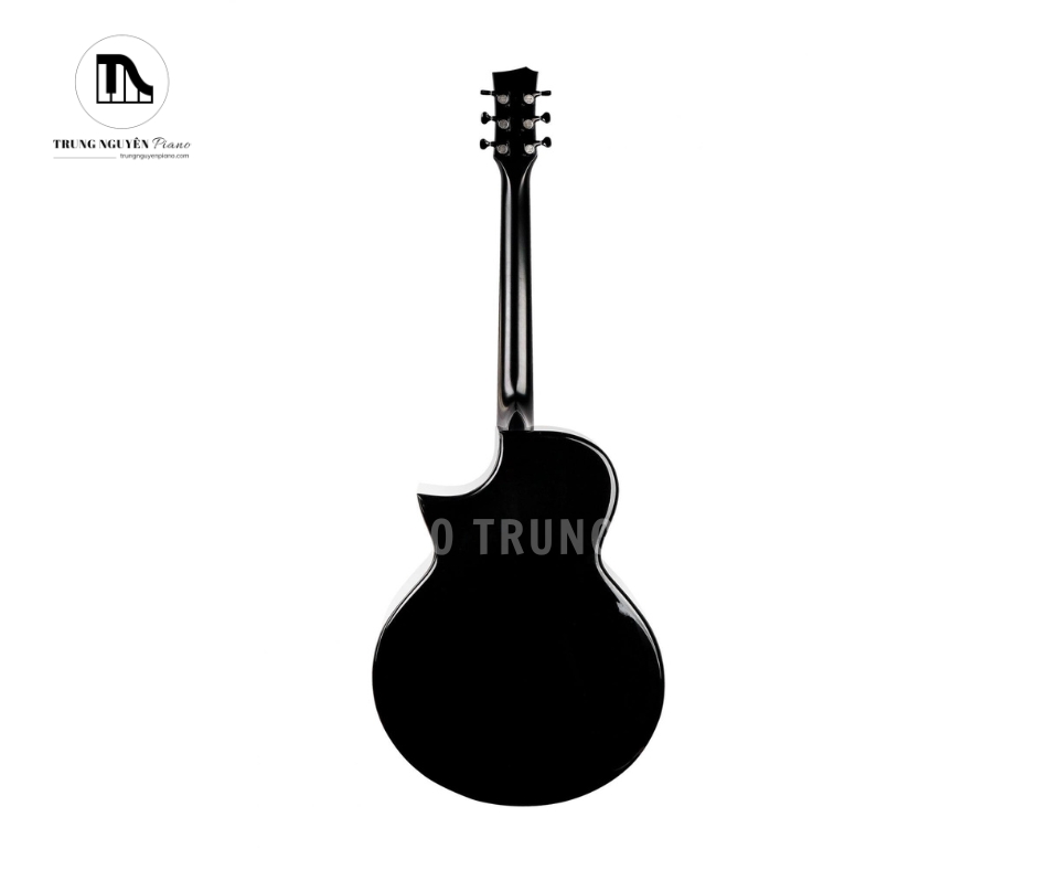 GUITAR ENYA X2 PRO EQ 4 GUITAR ENYA X2 PRO EQ với mặt sau và mặt bên được cấu tạo bằng sợi carbon polycarbonate