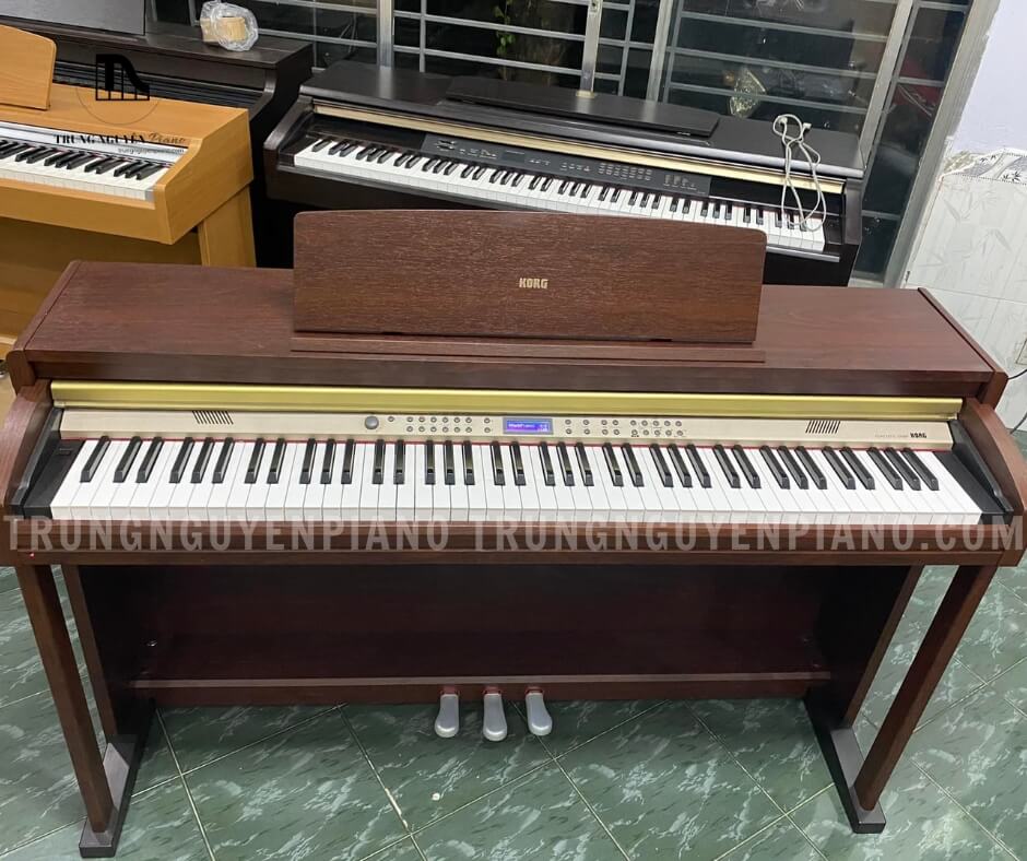 Đàn Piano điện Korg C 550 là cây đàn thuộc phân khúc giá rẻ, ngoại hình bắt mắt