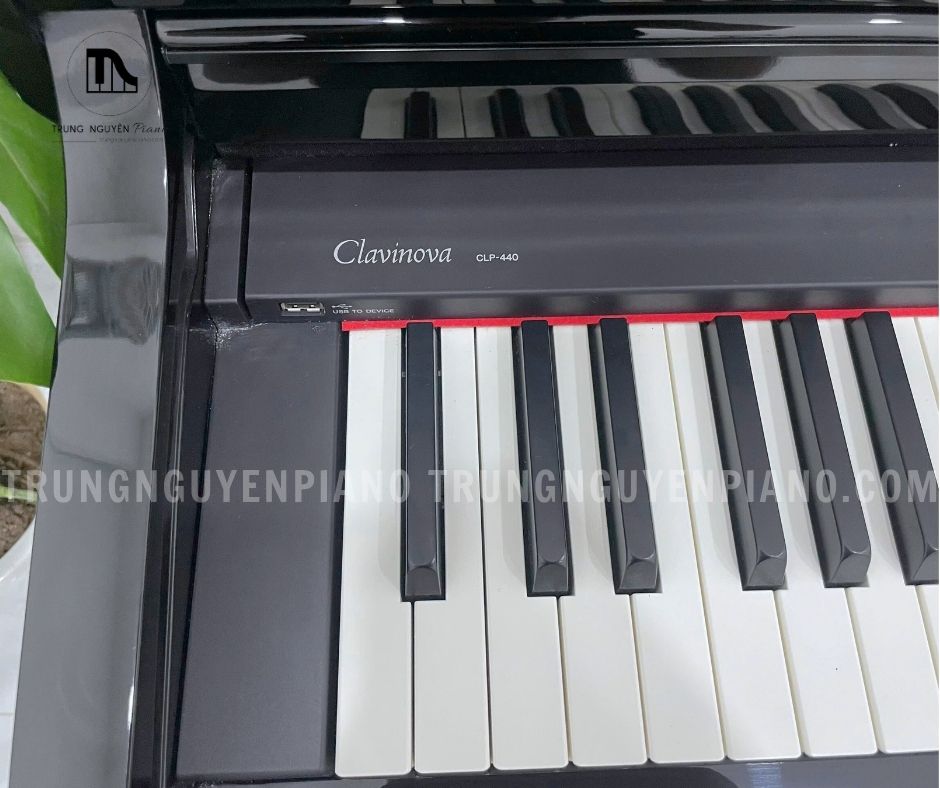 Piano Điện Yamaha CLP440 PE 5 Piano Điện Yamaha CLP440 PE Mới 98%