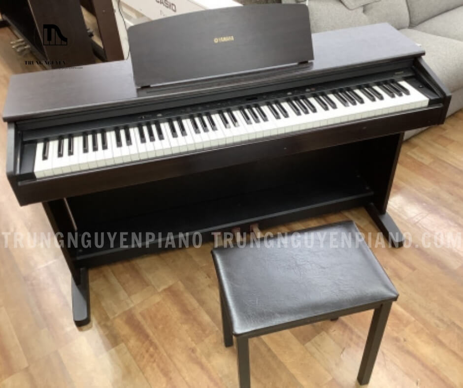 Thiết kế gọn đẹp của Piano Điện Yamaha YDP201