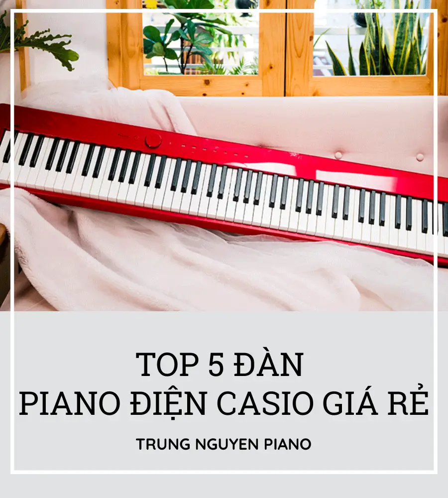 Top 5 đàn piano điện Casio giá rẻ dành cho bạn