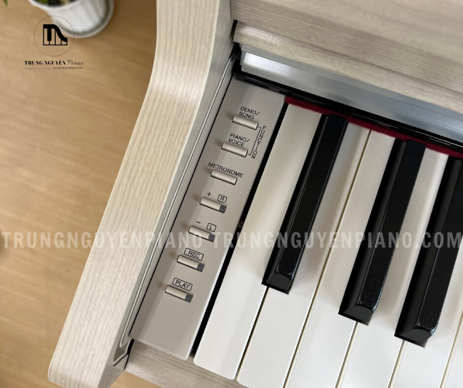Piano Điện Yamaha YDP164WA 3 Cận cảnh các phím Piano Điện Yamaha YDP164WA
