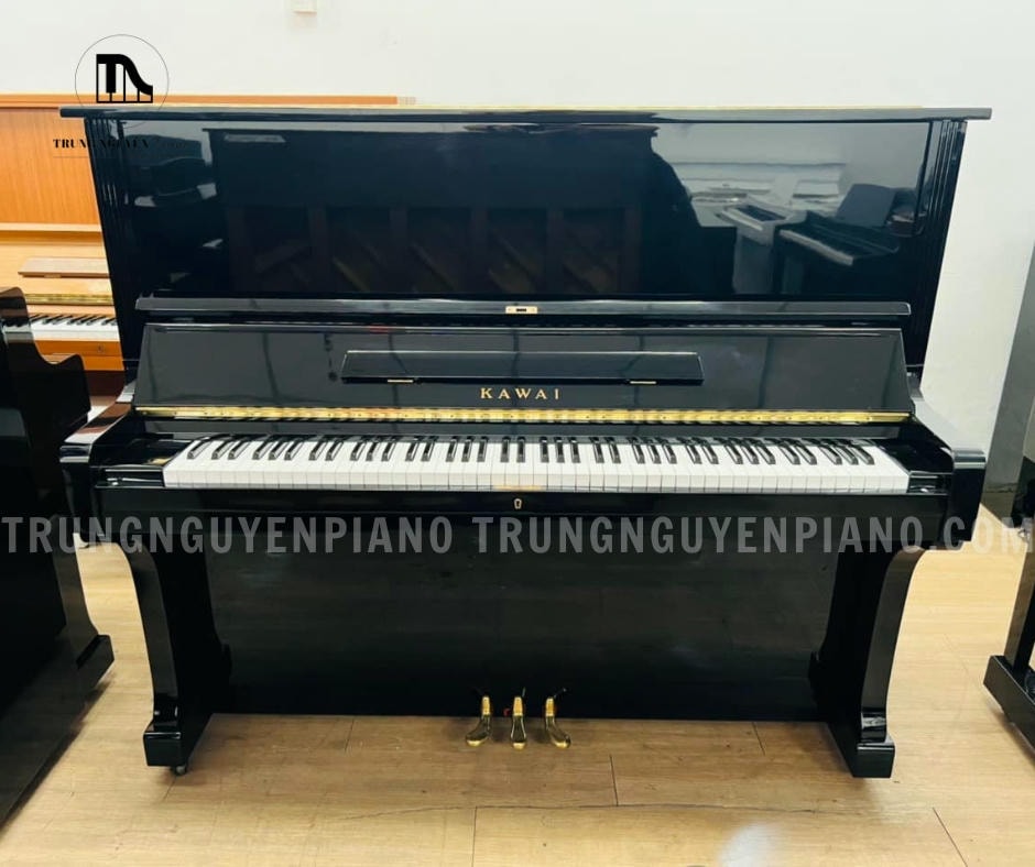 Đàn Piano Kawai BL61 có thiết kế kiểu dáng đặc trưng của thương hiệu Kawai
