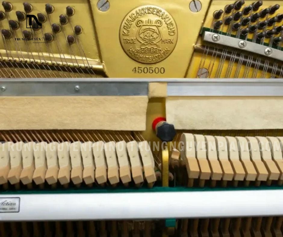 Đàn Piano Kawai KU2 4 Đàn Piano Kawai KU2 có hệ thống búa đàn được làm từ chất liệu bền bỉ, cao cấp
