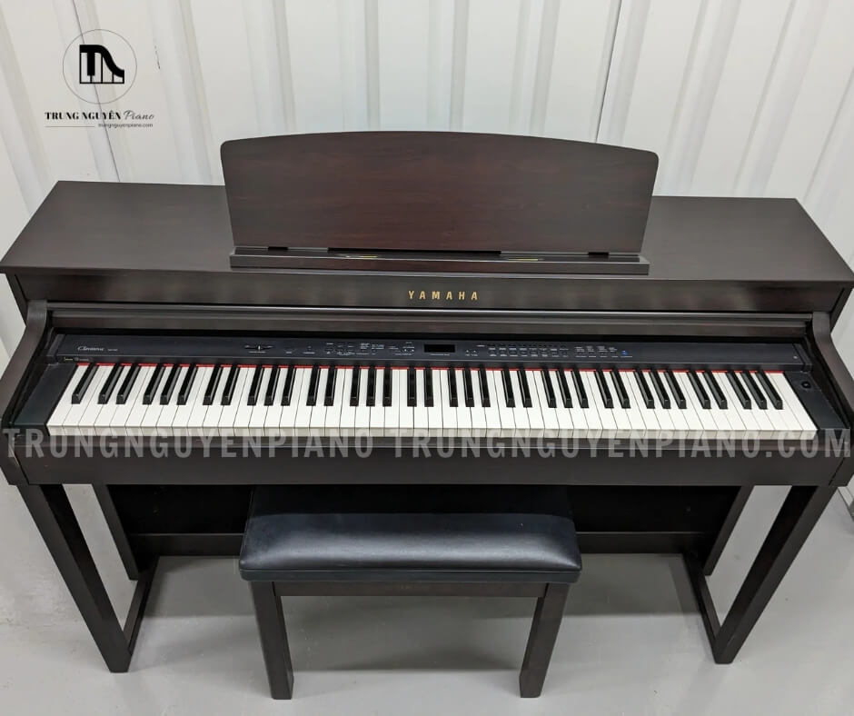 Đàn Piano Yamaha CLP 470 4 Cảm giác phím Piano Yamaha CLP 470 đã được các nghệ sĩ piano khen ngợi