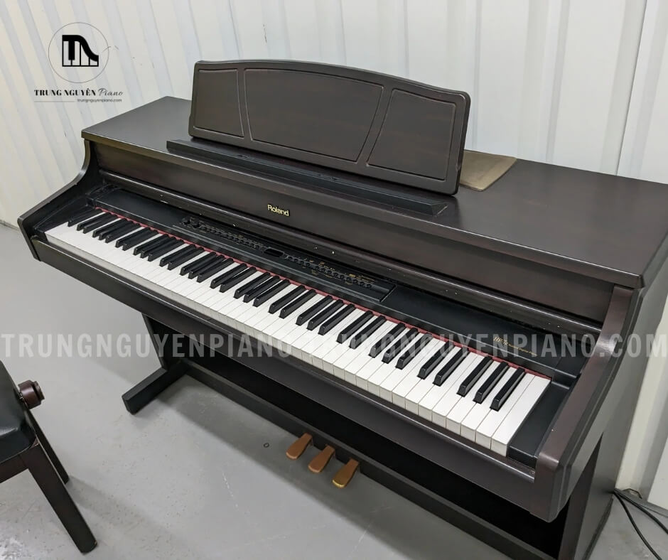 Đàn Piano Điện Roland HP7DMH 6 Đàn Piano Điện Roland HP7DMH màu gỗ sang trọng