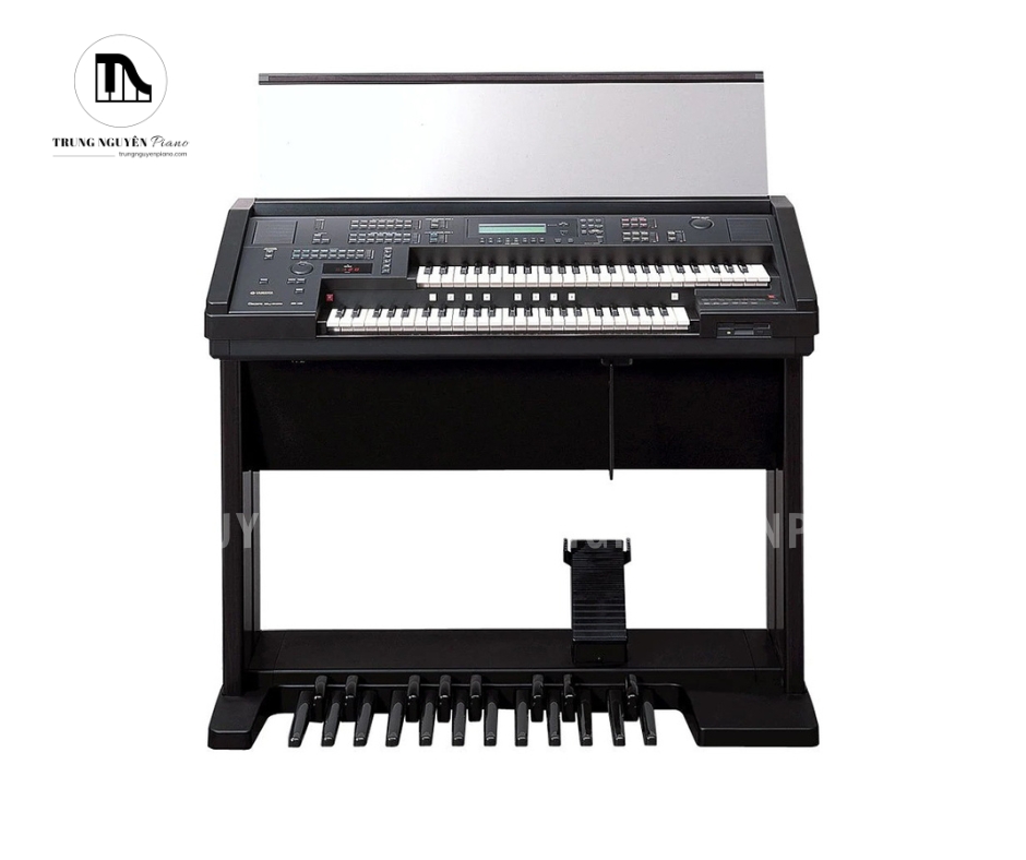 Đàn 2 tầng Electone YAMAHA EL500 có vẻ ngoài chắc chắn không kém gì dòng máy cao cấp của Electone Yamaha EL500