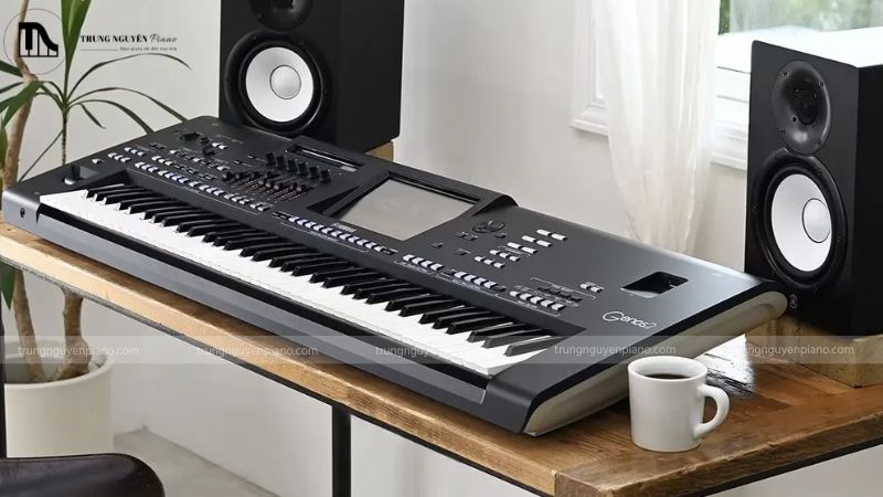 So sánh đàn piano và organ khác nhau như thế nào? Phân biệt chi tiết 6 Đàn organ có kích thước nhỏ gọn