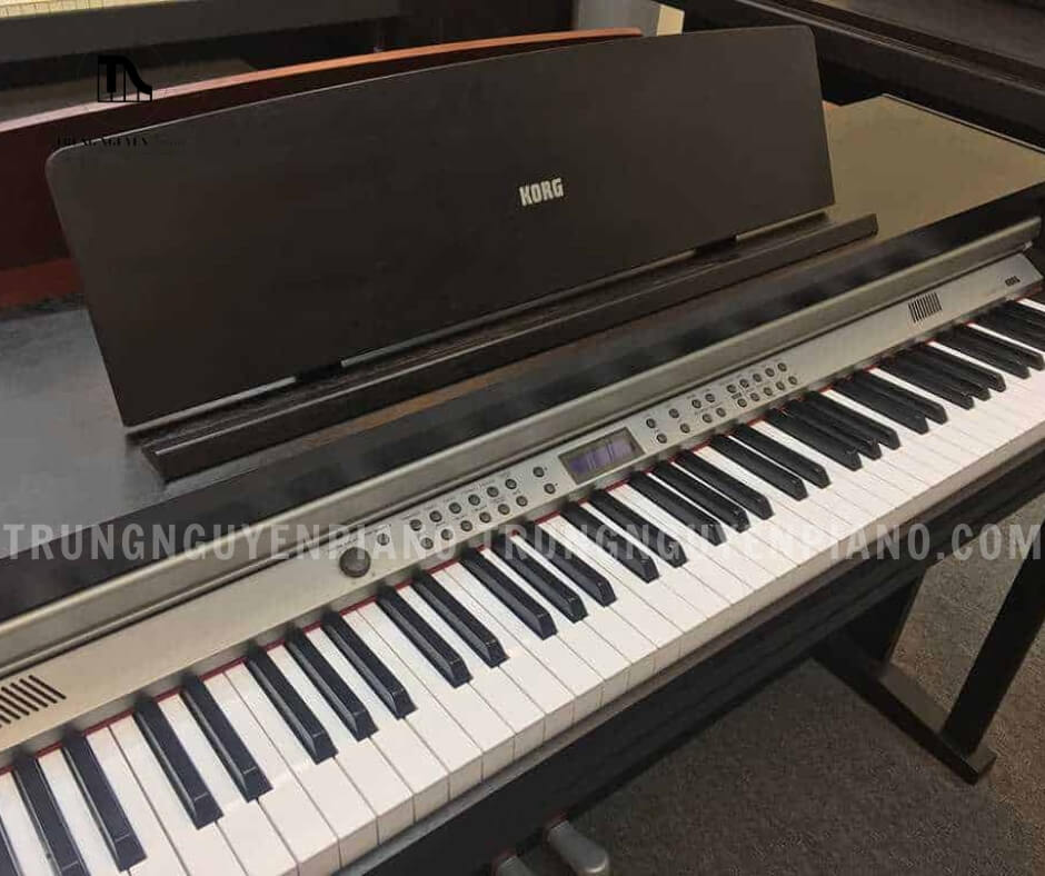 Piano điện Korg C520 4 Piano điện Korg C520 có bàn phím đích thực, âm thanh tuyệt vời và dễ dàng sử dụng