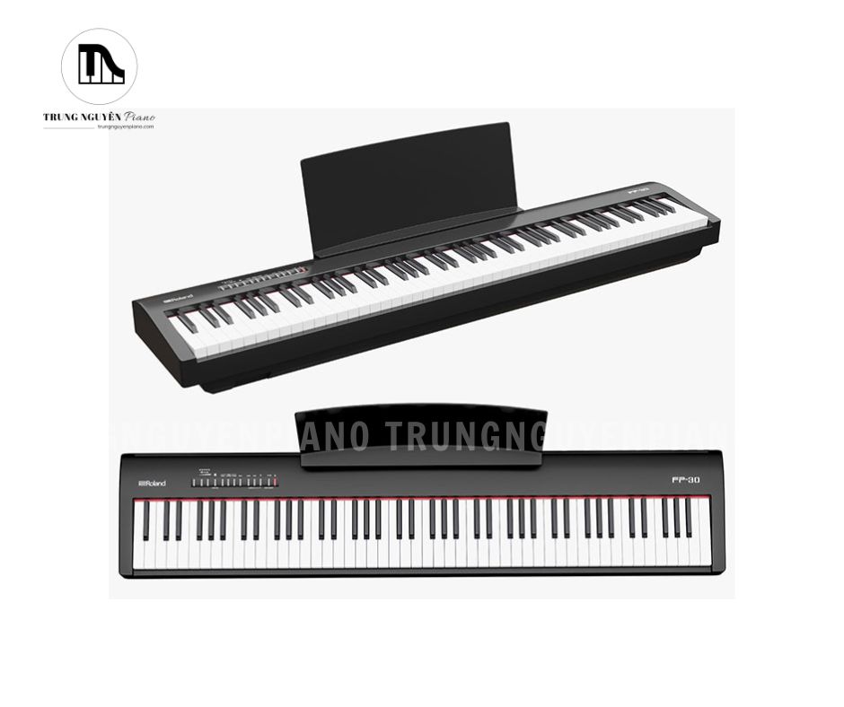 Thiết kế nhỏ gọn của Piano điện Roland FP30
