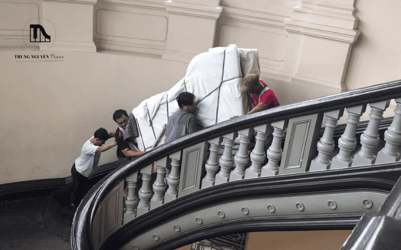 Quá trình vận chuyển Piano chính hãng nhanh chóng