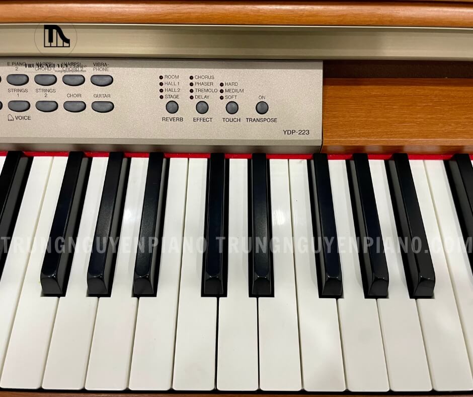 Piano điện Yamaha YDP223 3 Piano điện Yamaha YDP223 sở hữu bàn phím GH