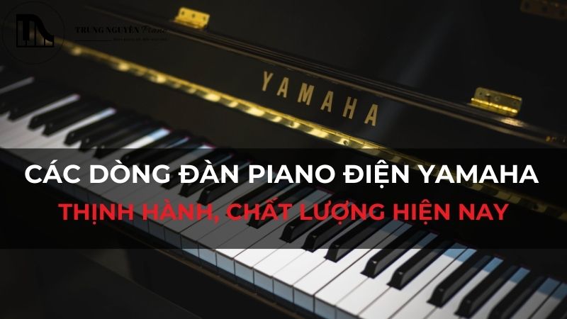 Các dòng đàn piano điện Yamaha thịnh hành, chất lượng hiện nay