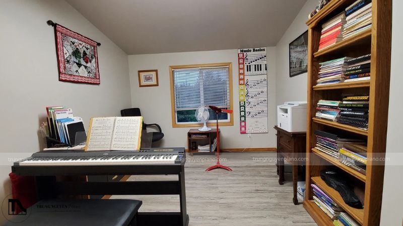 Vị trí đặt đàn piano điện 