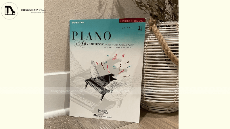 Cách học đàn piano nhanh nhất, hiệu quả cho người mới 3 Sách Piano Adventures của Nancy và Randall Faber
