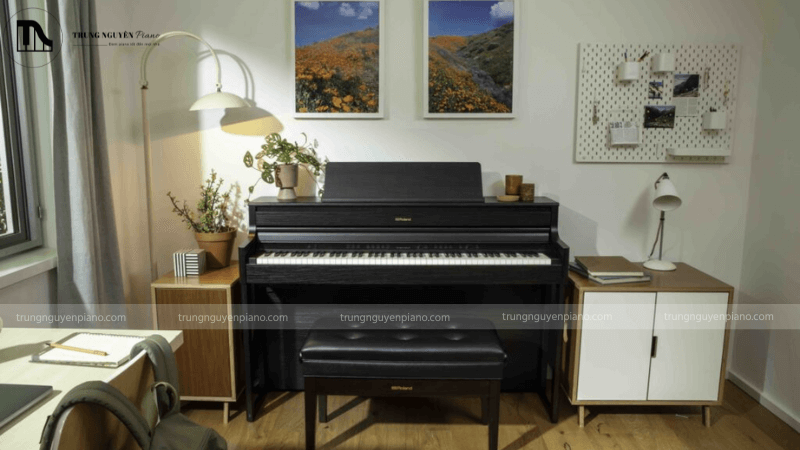 Cách bố trí đàn trong không gian nhỏ, hẹp