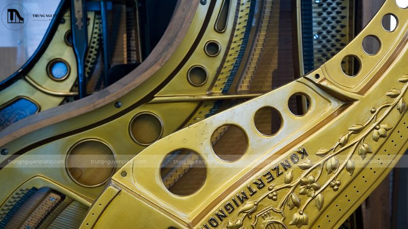 Khung đàn (frame) của đàn piano cơ
