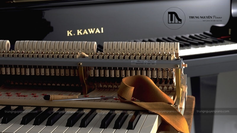 So sánh piano Kawai và Yamaha chi tiết, toàn diện 3 Kawai sử dụng chất liệu ABS và ABS-Carbon trong các bộ máy đàn piano