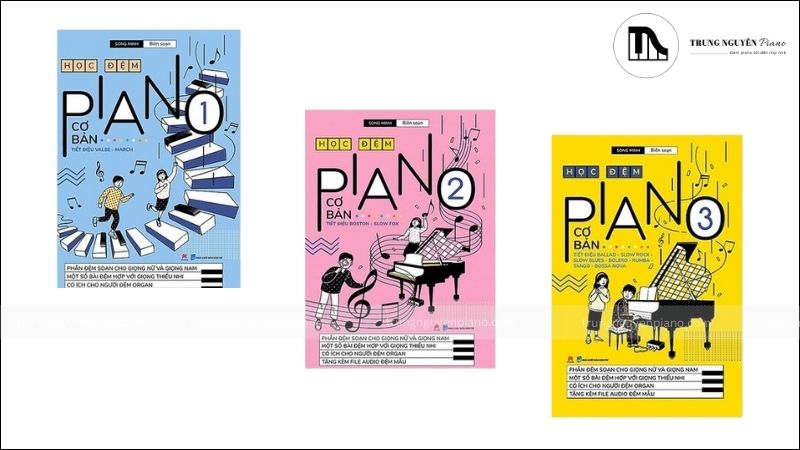Sách học piano - Phân loại, lưu ý chọn và top 5 sách cho người tự học 9 Học đệm hát Piano cơ bản SONG MINH