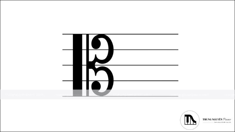 Khóa Đô (C clef) – Khóa Alto và khóa Tenor