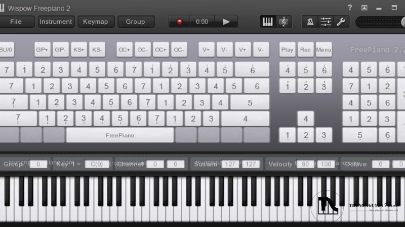 Cách đánh piano trên máy tính, hướng dẫn từ A-Z cho người mới bắt đầu 7 Làm quen với giao diện