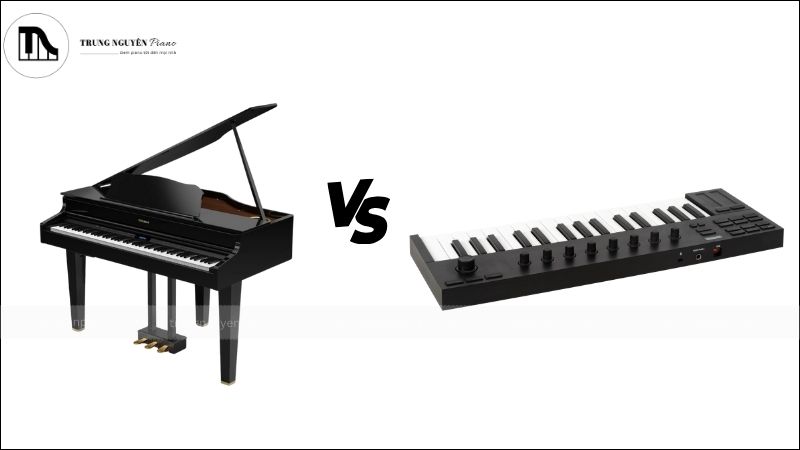 Phân loại đàn piano cơ mini và đàn piano điện mini