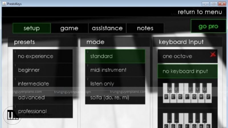 Cách đánh piano trên máy tính, hướng dẫn từ A-Z cho người mới bắt đầu 4 PrestoKeys
