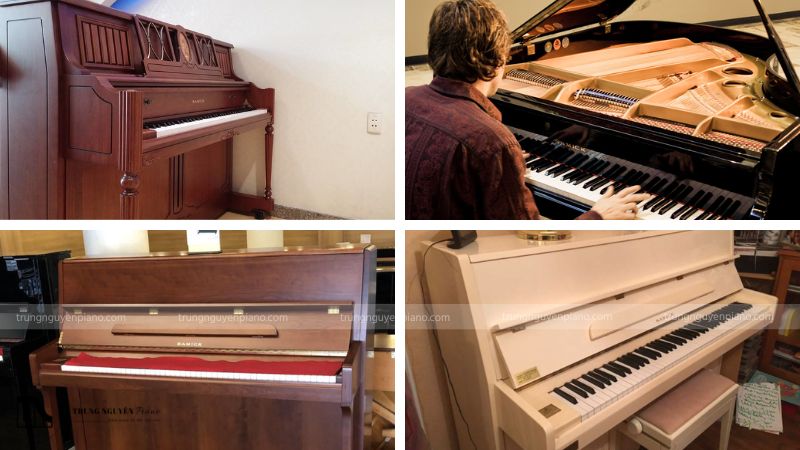 Các mẫu thiết kế piano Samick