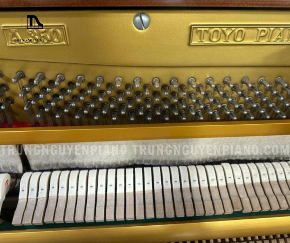 Đàn Piano Apollo A350 6 Đàn Piano Apollo A350 được trang bị búa đàn Renner của Đức