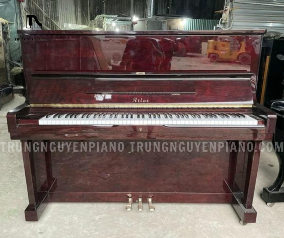 Kích thước đàn Piano Atlas NA101 nhỏ gọn, phù hợp với nhiều không gian nội thất