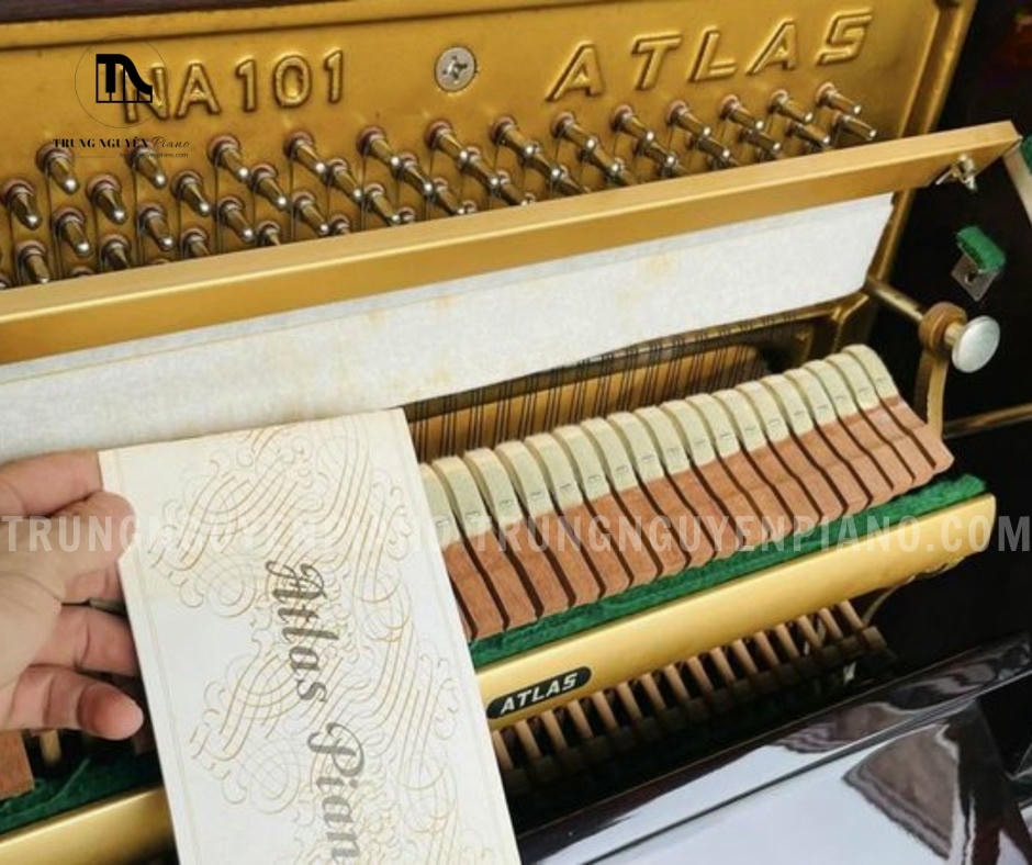 Đàn Piano Atlas NA101 5 Búa đàn Piano Atlas NA101 được làm từ lông cừu.