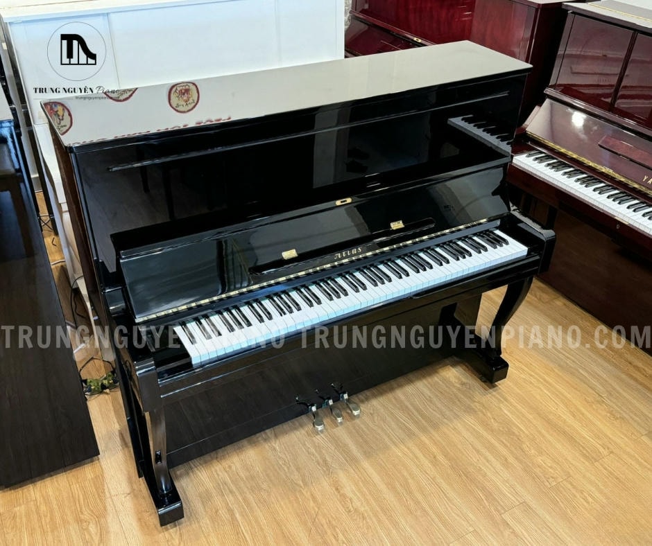 Đàn Piano Atlas NA200 có thiết kế dễ dàng hòa hợp với mọi không gian nội thất