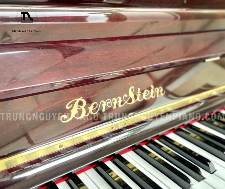 Đàn Piano Bernstein TB330 10 Đàn Piano Bernstein TB330 có 88 phím đàn được làm từ chất liệu Phenolic Resins cao cấp