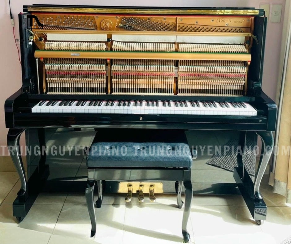 Đàn Piano Diapason 125C 2 Đàn piano Diapason 125C phủ sơn bóng, tạo nên vẻ ngoài sang trọng và tinh tế