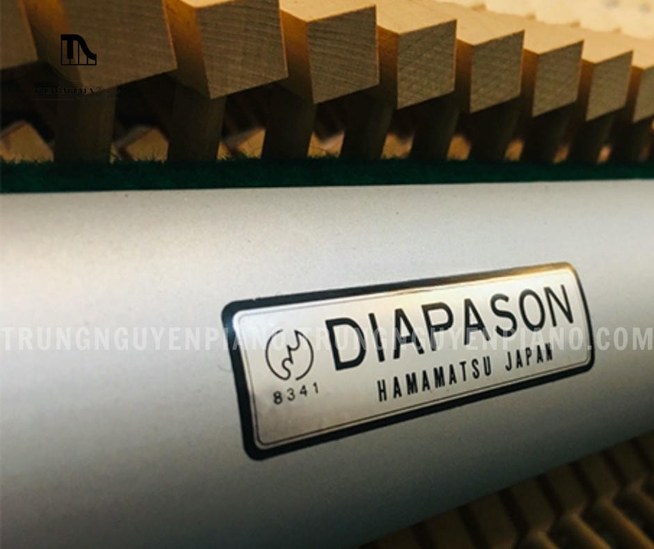 Đàn Piano Diapason 132CE cho âm thanh Châu Âu, trong trẻo, vang dội