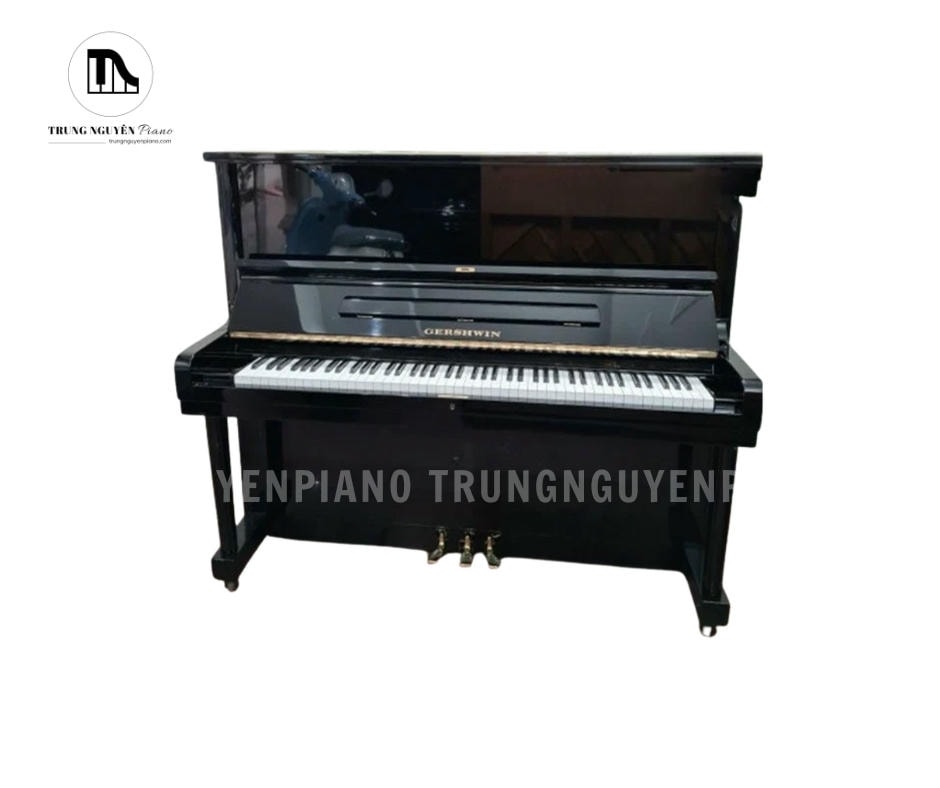 Đàn Piano Gershwin NO 500B có kích thước nhỏ gọn, phù hợp với những không gian có diện tích hạn chế
