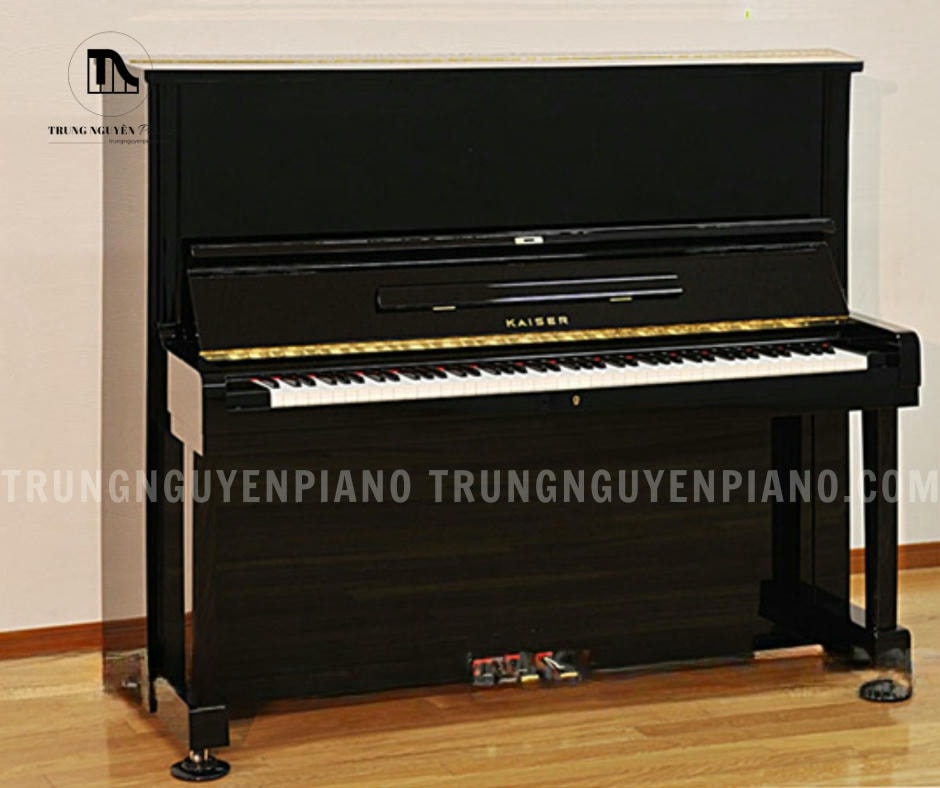Đàn Piano Kaiser K35A 14 Đàn Piano Kaiser K35A có kích thước tương đương Yamaha U3