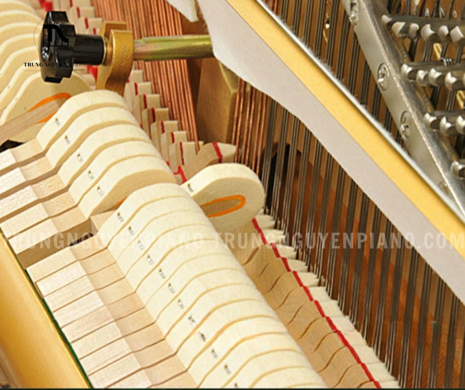 Đàn Piano Kaiser K35A 15 Đàn Piano Kaiser K35A có búa đàn làm từ lông cừu cao cấp