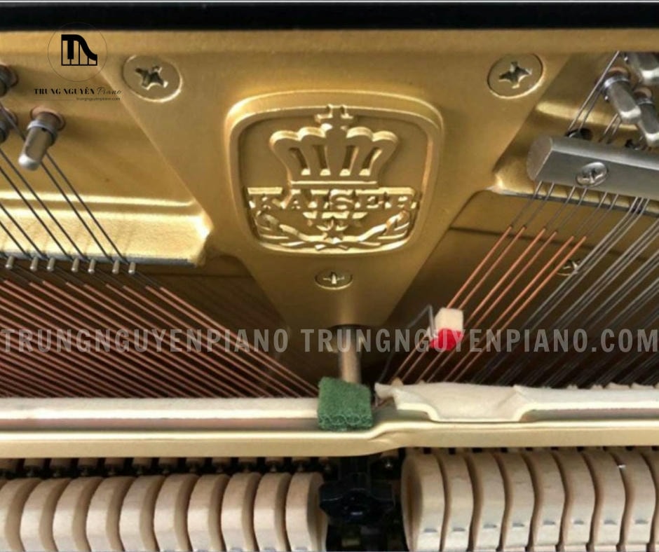 Đàn Piano Kaiser K35H có dây đàn cao cấp, bền bỉ