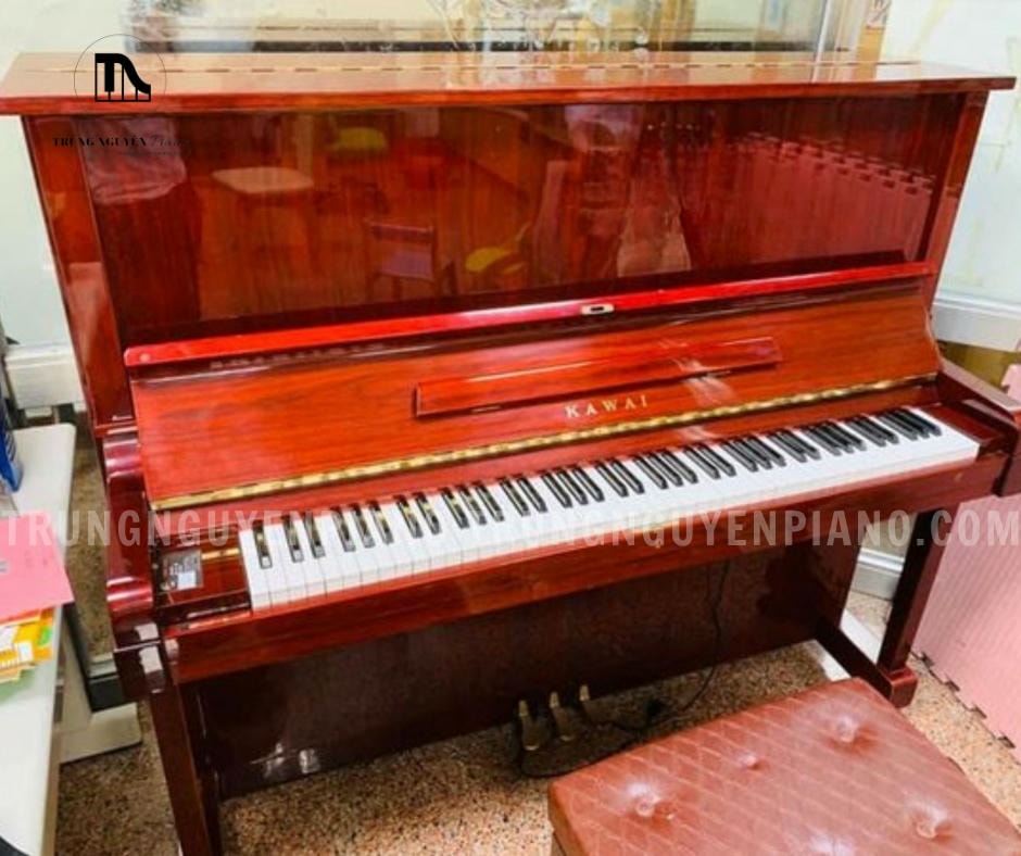 Đàn piano Kawai BS3A sở hữu thiết kế upright piano truyền thống