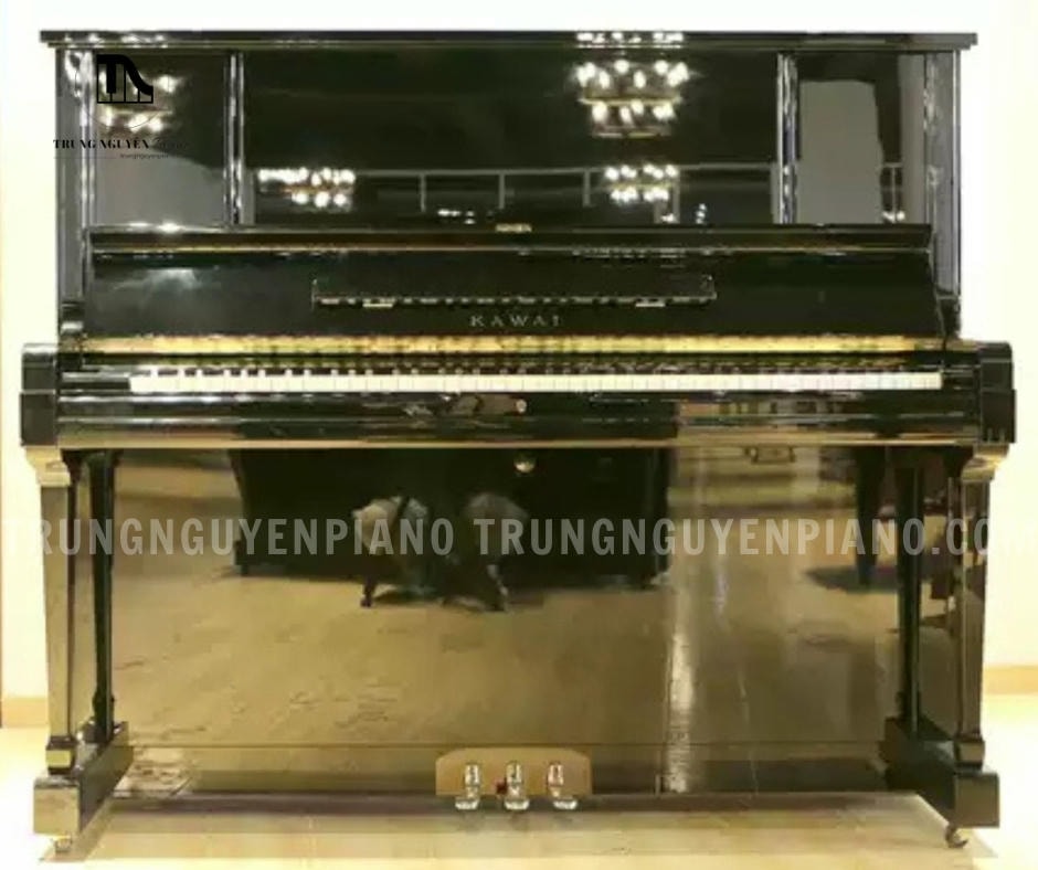 Đàn piano Kawai DS85 với đường nét tinh tế và lớp sơn bóng cao cấp